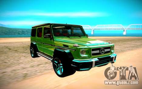 Mercedes AMG G63 Crazy Color Edition for GTA San Andreas