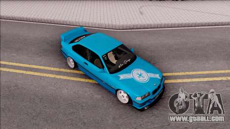 BMW 3-er E36 Blue 4.0i for GTA San Andreas
