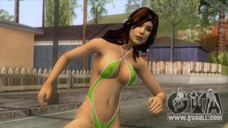 Sexy Beach Girl Skin 4 for GTA San Andreas