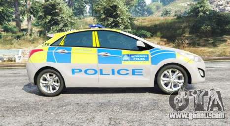 Hyundai i30 (GD) metropolitan police [replace]