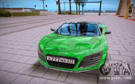 Audi R8 Spyder 5 2 V10 Plus for GTA San Andreas