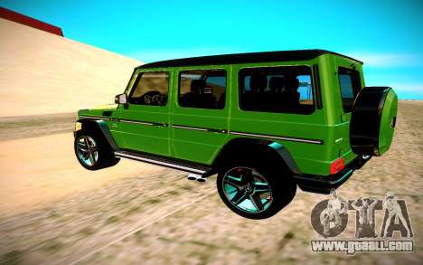 Mercedes AMG G63 Crazy Color Edition for GTA San Andreas