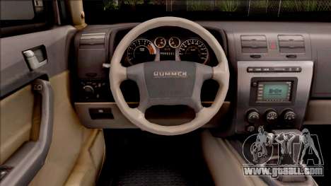 Hummer H3 2010 for GTA San Andreas