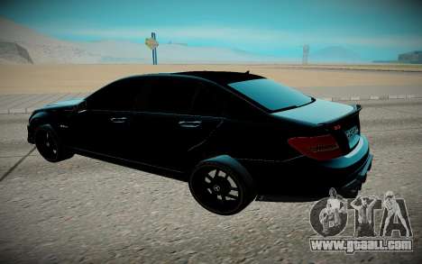 Mercedes-Benz C Class C63 AMG for GTA San Andreas