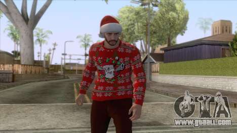 GTA Online - Christmas Skin 1 for GTA San Andreas
