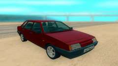 VAZ 21099 red for GTA San Andreas