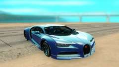Bugatti Chiron turquoise for GTA San Andreas