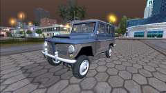 Jeep Rural Willys 1961 - Brazilian Version for GTA San Andreas