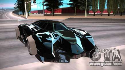 Lamborghini Selfish чёрный for GTA San Andreas