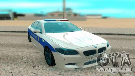 BMW M5 F10 white for GTA San Andreas