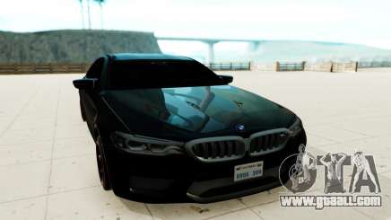 BMW M5 F90 black for GTA San Andreas