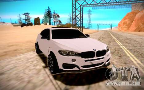 BMW X6M 50D for GTA San Andreas