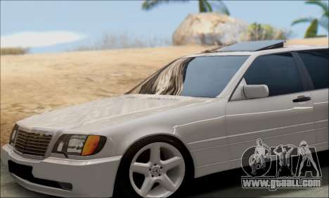 Mercedes-Benz W140 S600 TUNING for GTA San Andreas