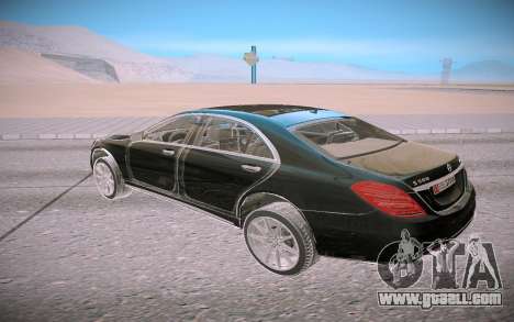 Mercedes Benz S560 W222 4matic for GTA San Andreas