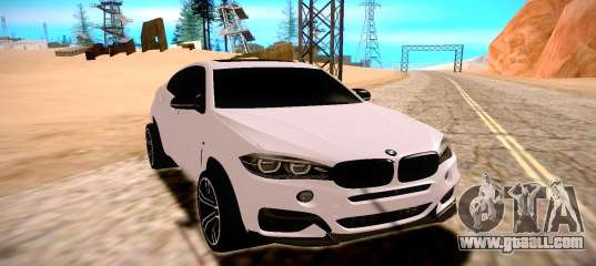 BMW X6M 50D for GTA San Andreas