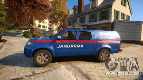 Toyota Hilux Jandarma Olay Yeri Inceleme for GTA 4