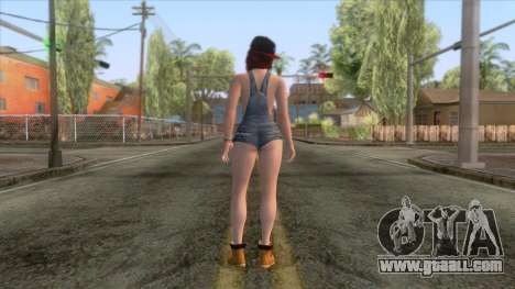 Swag Girl Skin v2 for GTA San Andreas
