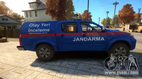 Toyota Hilux Jandarma Olay Yeri Inceleme for GTA 4