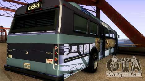 GTA IV Brute Bus for GTA San Andreas