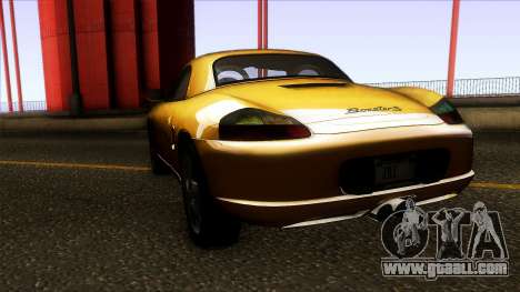 Porsche Boxster S (986) US-Spec for GTA San Andreas