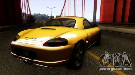 Porsche Boxster S (986) US-Spec for GTA San Andreas