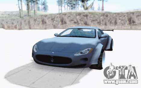 Maserati GranTurismo for GTA San Andreas
