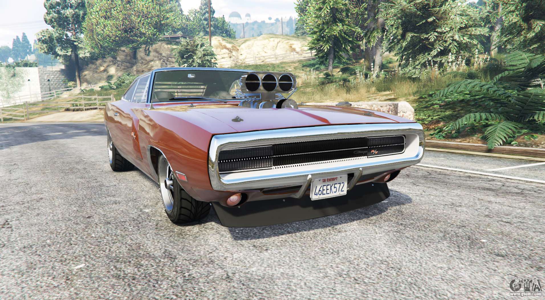 Dodge charger gta 5 replace фото 10