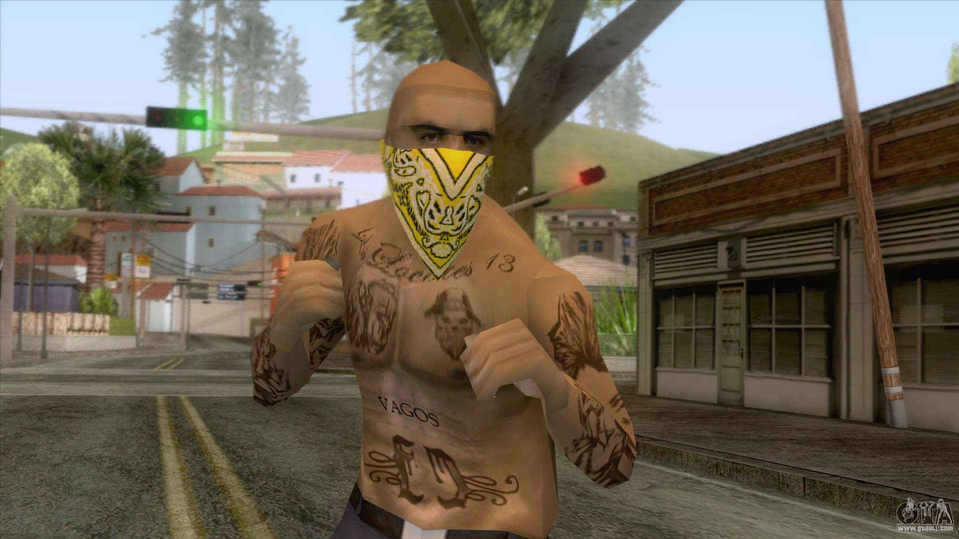 Download Los Santos Vagos Gang Member Skin for GTA San Andreas