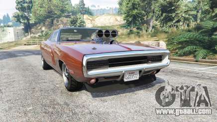Dodge Charger RT (XS29) 1970 v4.0 [replace] for GTA 5