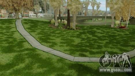 New vegetation HQ for GTA San Andreas