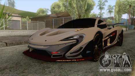 McLaren P1 GTR for GTA San Andreas