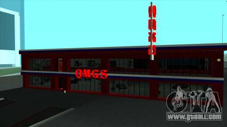 The dealership QMGS V2 for GTA San Andreas