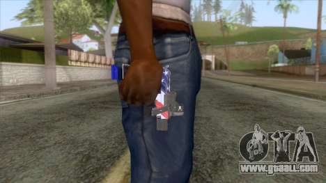 The Doomsday Heist - Pistol v2 for GTA San Andreas