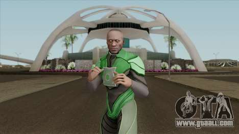 Green Lantern John Stewart from Injustice 2 IOS for GTA San Andreas