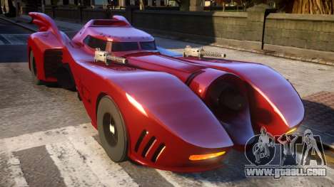 1992 Batmobile Movie Car Mod for GTA 4