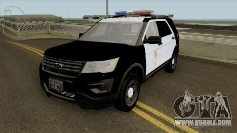 Ford Police Interceptor Utility LSPD 2016 for GTA San Andreas