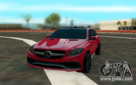 Mercedes Benz GLE 63 for GTA San Andreas