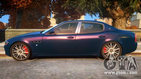 Maserati Quattroporte Sport GTS 2011 Baku Style for GTA 4
