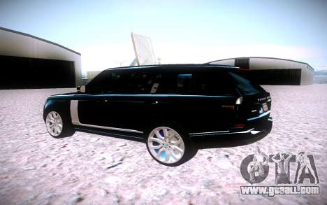Land Rover Range Rover Supercharged for GTA San Andreas