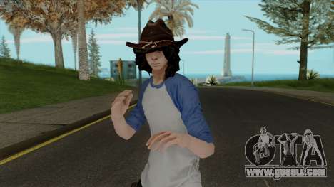 Carl Grimes from The Walking Dead for GTA San Andreas