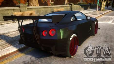 Nissan GTR Fast and Furious Movie car for GTA 4