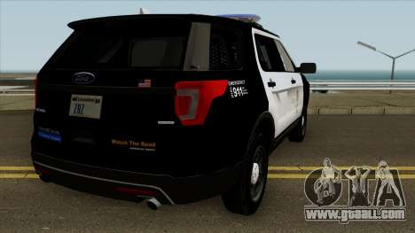 Ford Police Interceptor Utility LSPD 2016 for GTA San Andreas