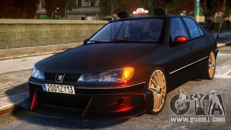 Peugeot 406 Taxi 2 Final for GTA 4
