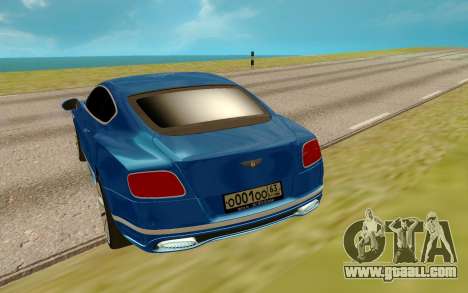 Bentley Continental G for GTA San Andreas