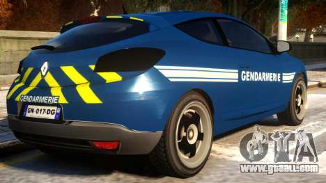 Renault Megane Gendarmerie for GTA 4