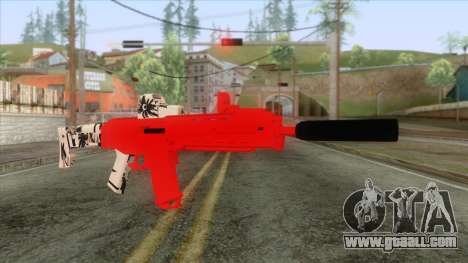 M4 Roja de Trolencio for GTA San Andreas