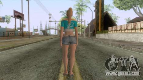 Dead Or Alive 5 - Sarah Skin for GTA San Andreas