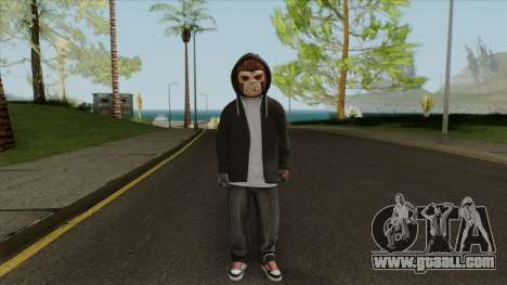 Space Monkey Street Artist From GTA V for GTA San Andreas