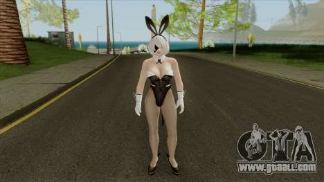 Dead Or Alive 5 LR YoRha 2B Bunny for GTA San Andreas
