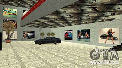 The dealership QMGS V2 for GTA San Andreas